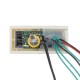 0.56 Inch 200V 3-in-1 Time + Temperature + Voltage Display with NTC DC7-30V Voltmeter White Clock Digital Tube