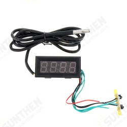 0.56 Inch 200V 3-in-1 Time + Temperature + Voltage Fahrenheit Display DC7-30V Voltmeter Electronic Watch Clock Digital Tube 0.56 Inch 200V 3-in-1 Time + Temperature + Voltage Fahrenheit Display DC7-30V Voltmeter Electronic Watch Clock Digital Tube