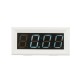 0.56 Inch 33V/200V 3-in-1 Time + Temperature + Voltage Display DC7-30V Voltmeter Electronic Watch Clock Digital Tube