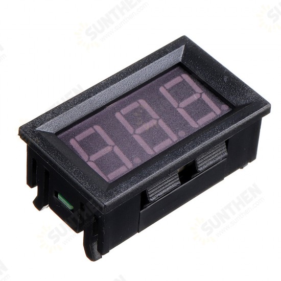 0.56 Inch Mini Digital LCD Indoor Convenient Temperature Sensor Meter Monitor Thermometer with 1M Cable -50-120℃ DC 5-12V