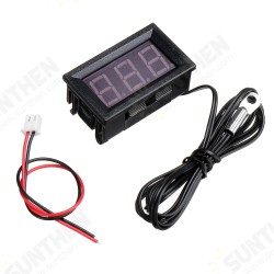0.56 Inch Mini Digital LCD Indoor Convenient Temperature Sensor Meter Monitor Thermometer with 1M Cable -50-120℃ DC 5-12V 0.56 Inch Mini Digital LCD Indoor Convenient Temperature Sensor Meter Monitor Thermometer with 1M Cable -50-120℃ DC 5-12V