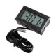 1 Meter Thermometer Electronic Digital Display FY10 Embedded Thermometer Indoor and Outdoor Temperature Measurement