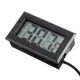 1 Meter Thermometer Electronic Digital Display FY10 Embedded Thermometer Indoor and Outdoor Temperature Measurement