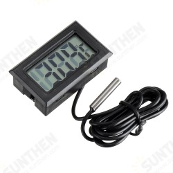 1 Meter Thermometer Electronic Digital Display FY10 Embedded Thermometer Indoor and Outdoor Temperature Measurement 1 Meter Thermometer Electronic Digital Display FY10 Embedded Thermometer Indoor and Outdoor Temperature Measurement