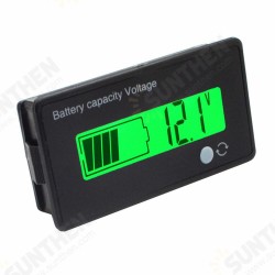 12V/24V/36V/48V 8-70V LCD Acid Lead 3.7V Lithium Battery Capacity Indicator Digital Voltmeter 12V/24V/36V/48V 8-70V LCD Acid Lead 3.7V Lithium Battery Capacity Indicator Digital Voltmeter
