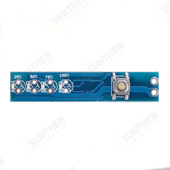 1S / 2S / 3S / 4S Single 3.7V 18650 Lithium Battery Capacity Indicator Module Percent Power Level Tester LED Display Board