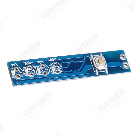 1S / 2S / 3S / 4S Single 3.7V 18650 Lithium Battery Capacity Indicator Module Percent Power Level Tester LED Display Board