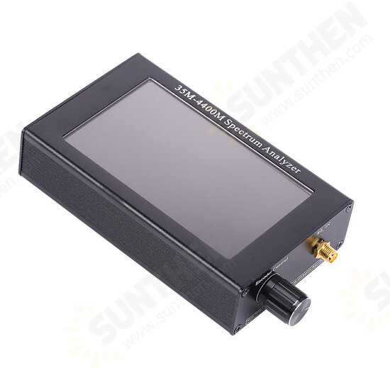 35M-4400M Simple Handheld Spectrum Analyzer Tester Measurement Signal Generator with 4.3 inch Screen