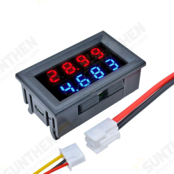 5pcs DC 100V 10A 0.28 Inch Mini Digital Voltmeter Ammeter 4 Bit 5 Wires Voltage Current Meter with LED Dual Display 5pcs DC 100V 10A 0.28 Inch Mini Digital Voltmeter Ammeter 4 Bit 5 Wires Voltage Current Meter with LED Dual Display