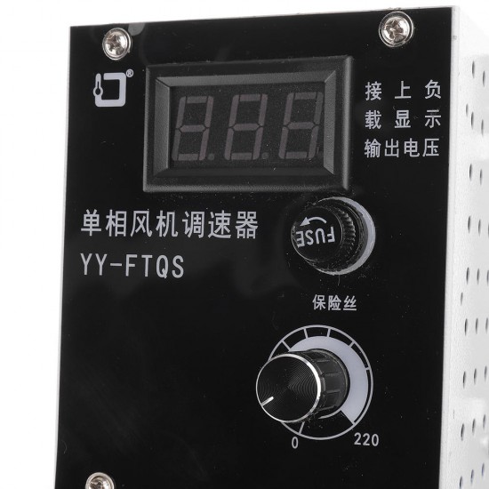 AC Motor Speed Controller 3000W AC 220V Motor Speed Stepless Regulator Controller Temperature Adjustment and Dimming