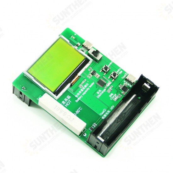 DC 5V Typec LCD Battery Capacity Tester MAh MWh for 18650 Lithium Battery Digital Measurement Battery Power Bank Test Module