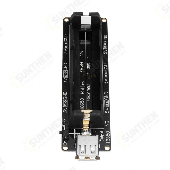 ESP32 ESP32S 18650 Battery Charge Shield V3 Micro USB Type-A USB 0.5A Test Charging Protection Board