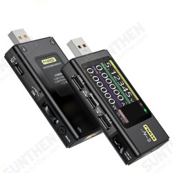 FNB5B USB QC/PD Voltage and Current Meter Tester Type-C Multi-functional Fast Charging Tester HD Screen Display FNB5B USB QC/PD Voltage and Current Meter Tester Type-C Multi-functional Fast Charging Tester HD Screen Display