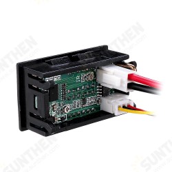 DC 100V 10A 0.28 Inch Mini Digital Voltmeter Ammeter 4 Bit 5 Wires Voltage Current Meter with LED Dual Display DC 100V 10A 0.28 Inch Mini Digital Voltmeter Ammeter 4 Bit 5 Wires Voltage Current Meter with LED Dual Display