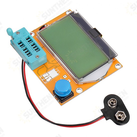 LCR-T4 12864 LCD Graphical Transistor Tester Resistance Capacitance ESR SCR Meter