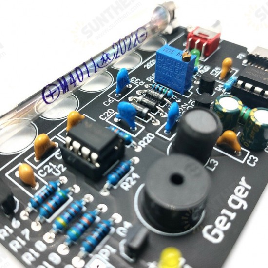 Geiger Counter V0.8 Open Source Geiger Miller Counter Nuclear Radiation Assemble Module Board