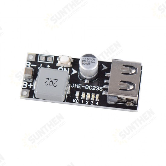 JHE-QC23S Voltage Boost Display Step Up USB Charging Module