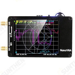 NanoVNA-PCB Vector Network Antenna Analyzer 50KHz-1.5GHz MF HF VHF UHF with SD Card Reader Slot NanoVNA-PCB Vector Network Antenna Analyzer 50KHz-1.5GHz MF HF VHF UHF with SD Card Reader Slot