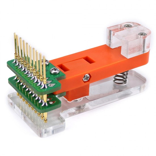 Bootloader Programmer Module Test Tool PCB Test Fixture 1x10P Upload for Pro Mini