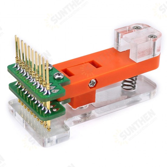 Bootloader Programmer Module Test Tool PCB Test Fixture 1x10P Upload for Pro Mini