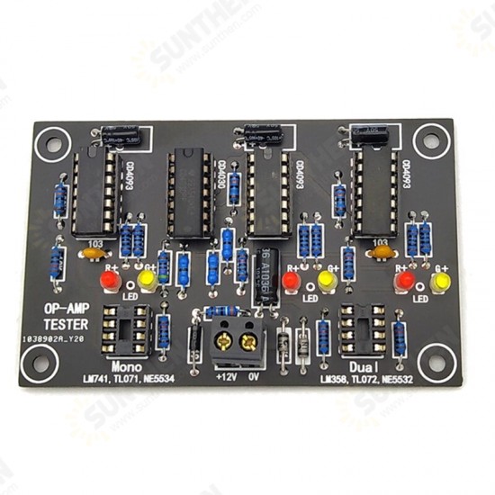 Operational Amplifier Op Amp Tester Single Op Amp Dual Op Amp TL071 TL072 TL081 TL082