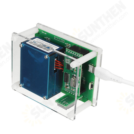 PM1.0 PM2.5 PM10 Meaturing Module Air Quality Dust Sensor Tester Support Export Data Monitoring Home Office Car Tools