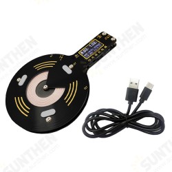 QC2.0/3.0 Wireless 10W Fast Charger Mobile Phone Tester For Apple HuVoltage and Current Display QC2.0/3.0 Wireless 10W Fast Charger Mobile Phone Tester For Apple HuVoltage and Current Display