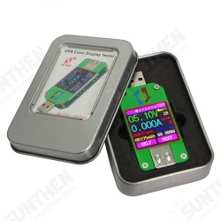 UM24/UM24C USB 2.0 Color LCD Display Tester Voltage Current Meter Voltmeter Amperimetro Battery Charge Measure Cable Resistance UM24/UM24C USB 2.0 Color LCD Display Tester Voltage Current Meter Voltmeter Amperimetro Battery Charge Measure Cable Resistance