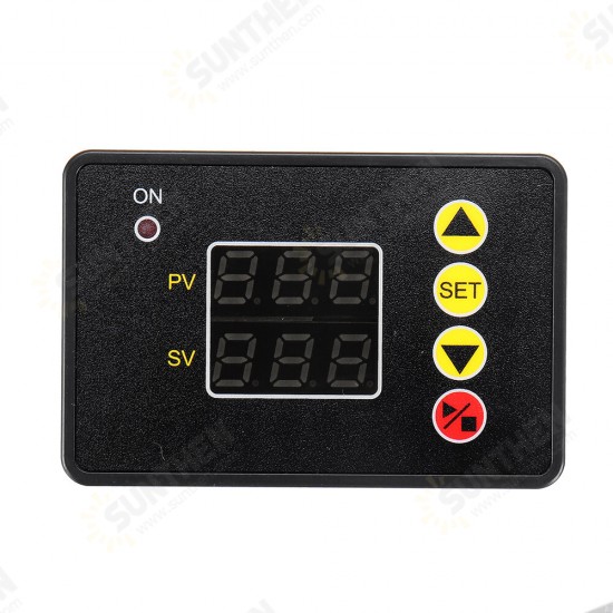 T2310 DC 12V 24V AC 110V 220V Programmable Digital Time Delay Switch Relay T2310 Normally Open Timer Control Module 0-999S/Min/Hour