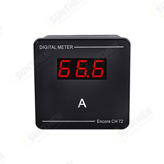 CH72-V CH72A AC Digital Voltmeter Power Supply AC50-300V AC Digital Ammeter 50-300V Measuring Range 0.1-300A