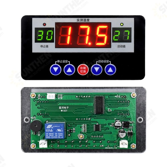 XH-W1327 Special Digital Thermostat Temperature Controller Switch Board for Temperature Control Box