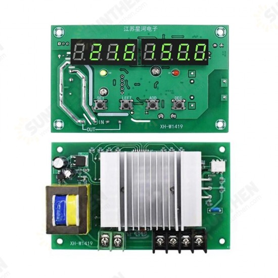 XH-W1419 AC 220V Tin Furnace Heating Platform PID Thermostat Automatic Thermostat Controller Development Design