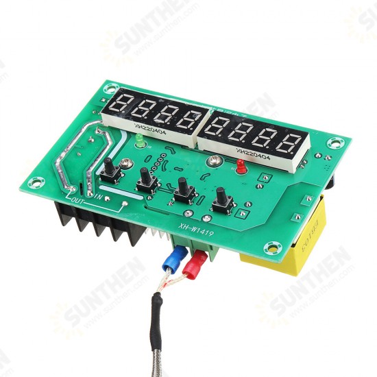 XH-W1419 AC 220V Tin Furnace Heating Platform PID Thermostat Automatic Thermostat Controller Development Design