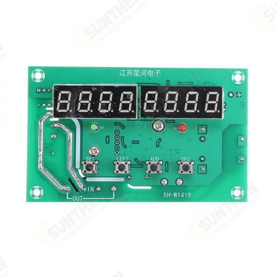 XH-W1419 AC 220V Tin Furnace Heating Platform PID Thermostat Automatic Thermostat Controller Development Design