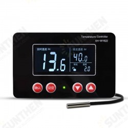 XH-W1622 110-220V Digital Thermostat LCD Display Incubation Constant Temperature Heating Controller Pet Box XH-W1622 110-220V Digital Thermostat LCD Display Incubation Constant Temperature Heating Controller Pet Box