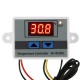 XH-W3001 10A 12V 24V 220V AC Digital LED Temperature Controller for Incubator Cooling Heating Switch Thermostat NTC Sensor