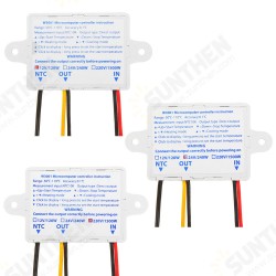 XH-W3001 Microcomputer Digital Temperature Controller Thermostat Temperature Control Switch With Display XH-W3001 Microcomputer Digital Temperature Controller Thermostat Temperature Control Switch With Display