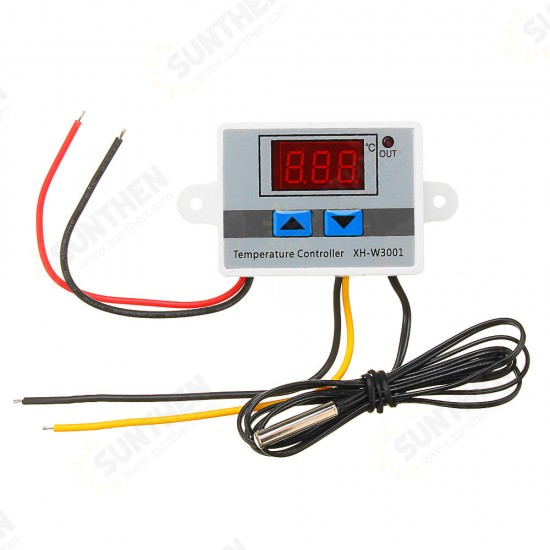 XH-W3001 Microcomputer Digital Temperature Controller Thermostat Temperature Control Switch With Display