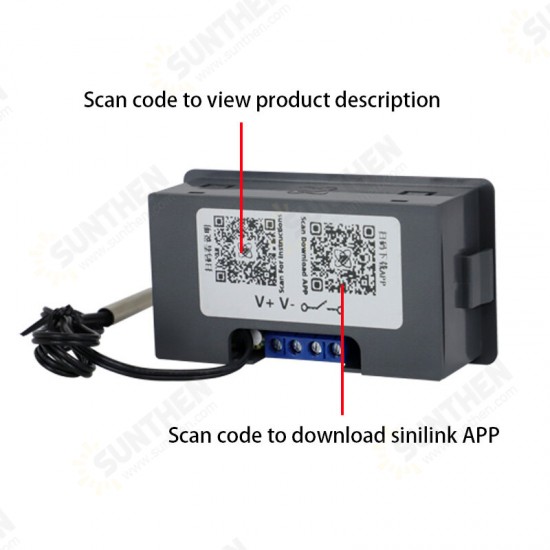 XY-WT02 WIFI Remote Digital Thermostat High Precision Temperature Controller Module Cooling and Heating APP Temperature Collection