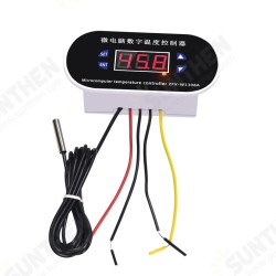 ZFX-W1308A 12V 24V 220V Thermostat Digital Temperature Controller Adjustable Temperature Control Switch ZFX-W1308A 12V 24V 220V Thermostat Digital Temperature Controller Adjustable Temperature Control Switch