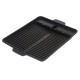 F50434 BBQ Grill Tray Cooking Plate Maifan Stone Coating Outdoor 32.5*26*4CM