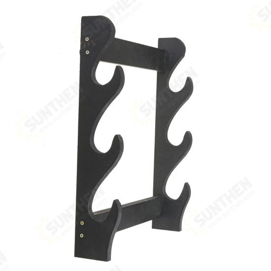 1/2/3/4 Layer Samurai Knife Holder Bracket Wall-mounted Display Rack 1/2/3/4 Layer Samurai Knife Holder Bracket Wall-mounted Display Rack