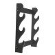 1/2/3/4 Layer Samurai Knife Holder Bracket Wall-mounted Display Rack 1/2/3/4 Layer Samurai Knife Holder Bracket Wall-mounted Display Rack