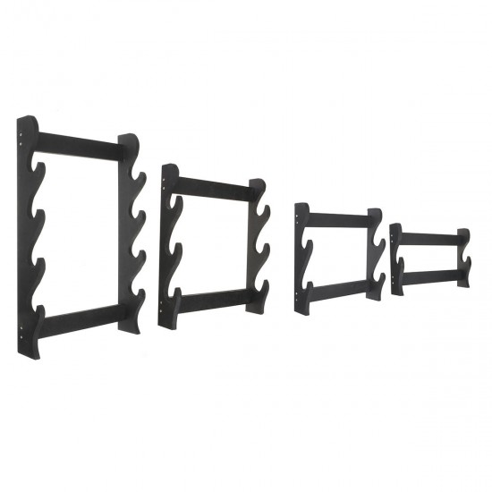 1/2/3/4 Layer Samurai Knife Holder Bracket Wall-mounted Display Rack