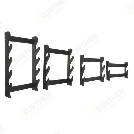 1/2/3/4 Layer Samurai Knife Holder Bracket Wall-mounted Display Rack