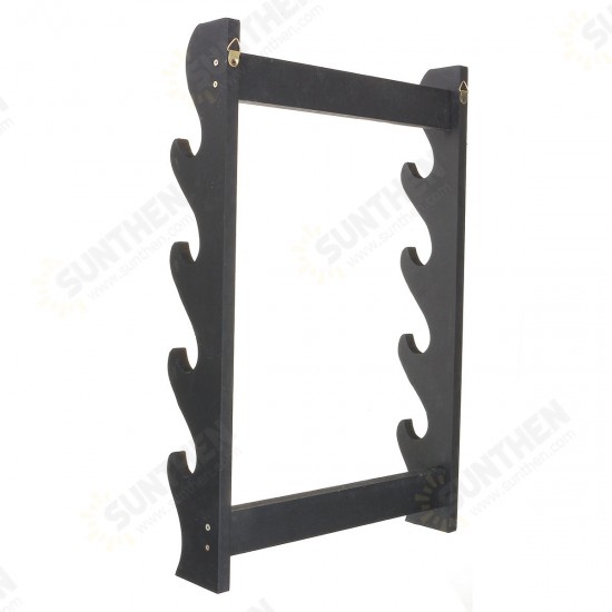 1/2/3/4 Layer Samurai Knife Holder Bracket Wall-mounted Display Rack 1/2/3/4 Layer Samurai Knife Holder Bracket Wall-mounted Display Rack