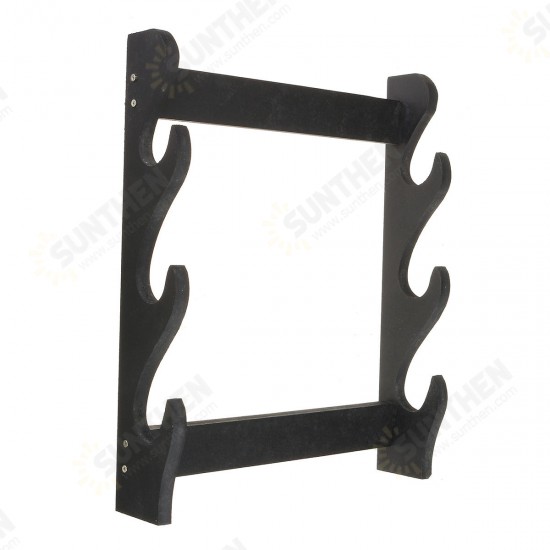 1/2/3/4 Layer Samurai Knife Holder Bracket Wall-mounted Display Rack