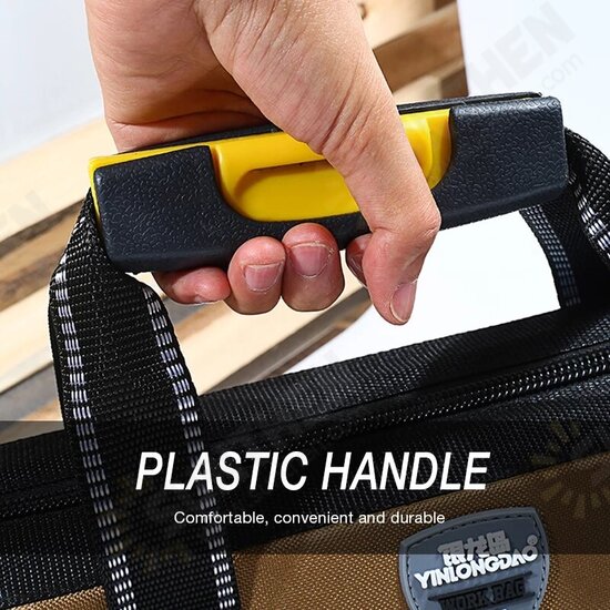 13/16/18/20inch Portable Tool Bag Electrician Bag Multifunction Repair Installation Canvas Large Thicken Tool Bag