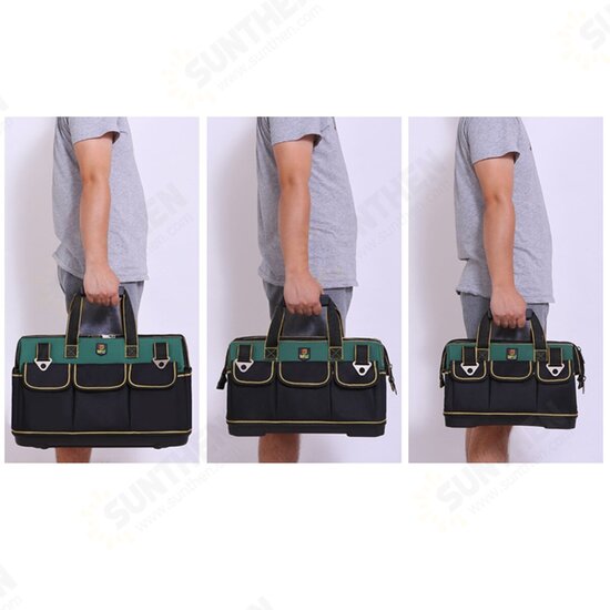 15inch 17inch 20inch Multifunction Waterproof Tool Repair Electrician Bags Large Capacity Oxford Cloth