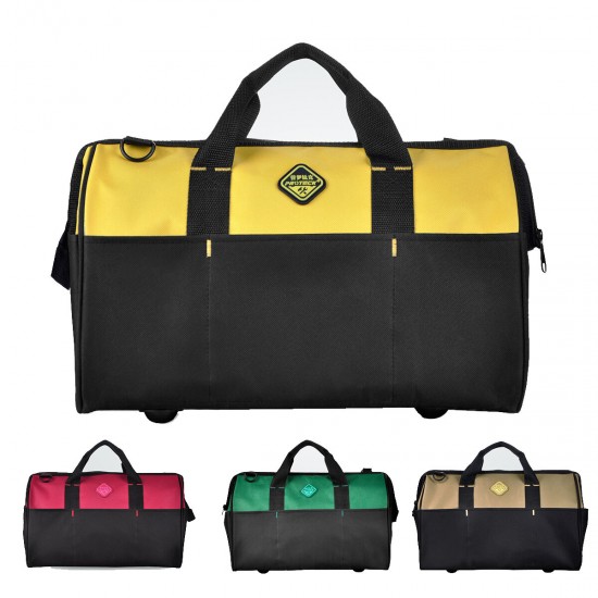 16 in Multi-function Tote Tool Bag Storage Case Waterproof With Shoulder Strap